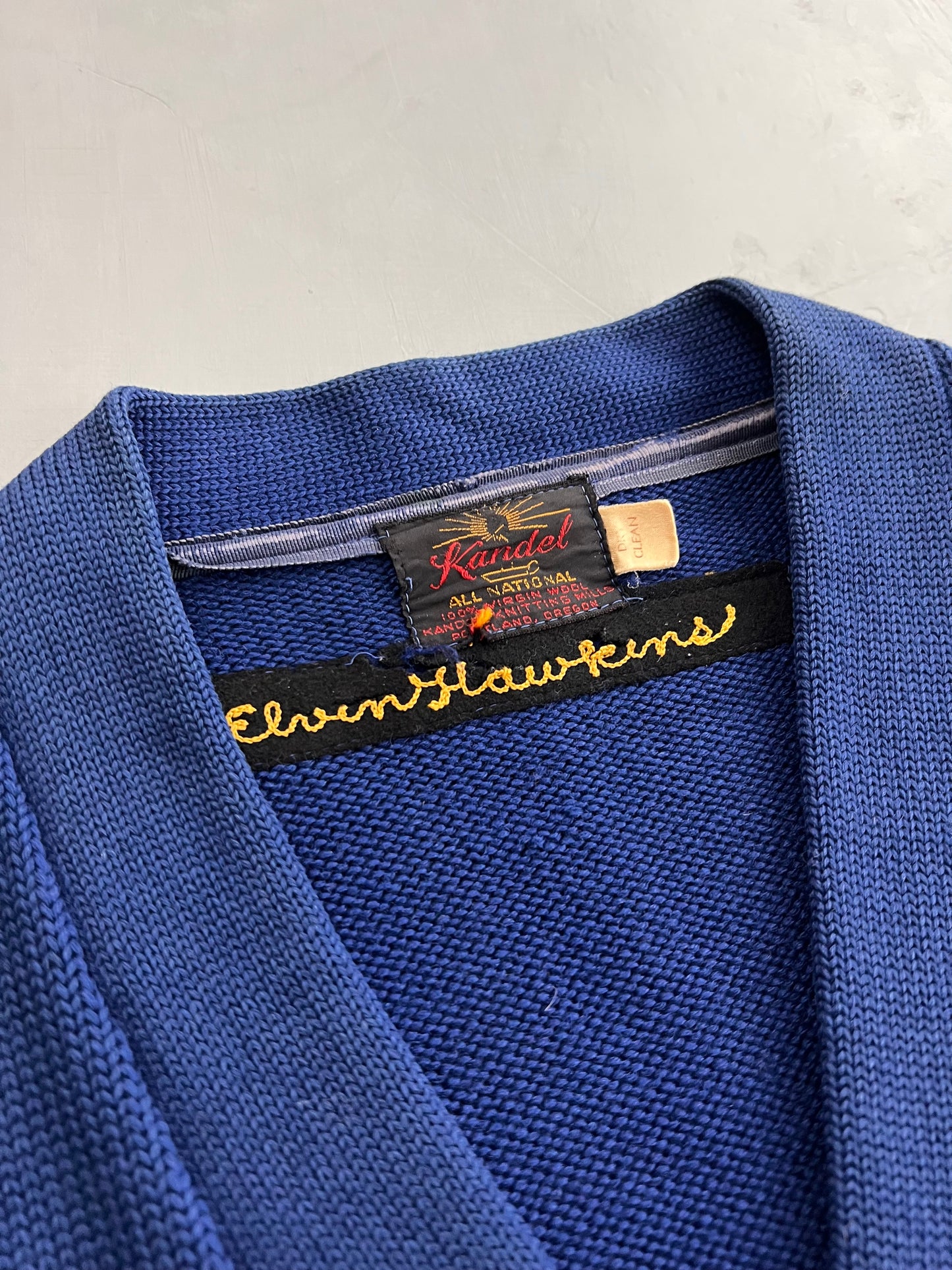 60's 'E' Varsity Knit [L]