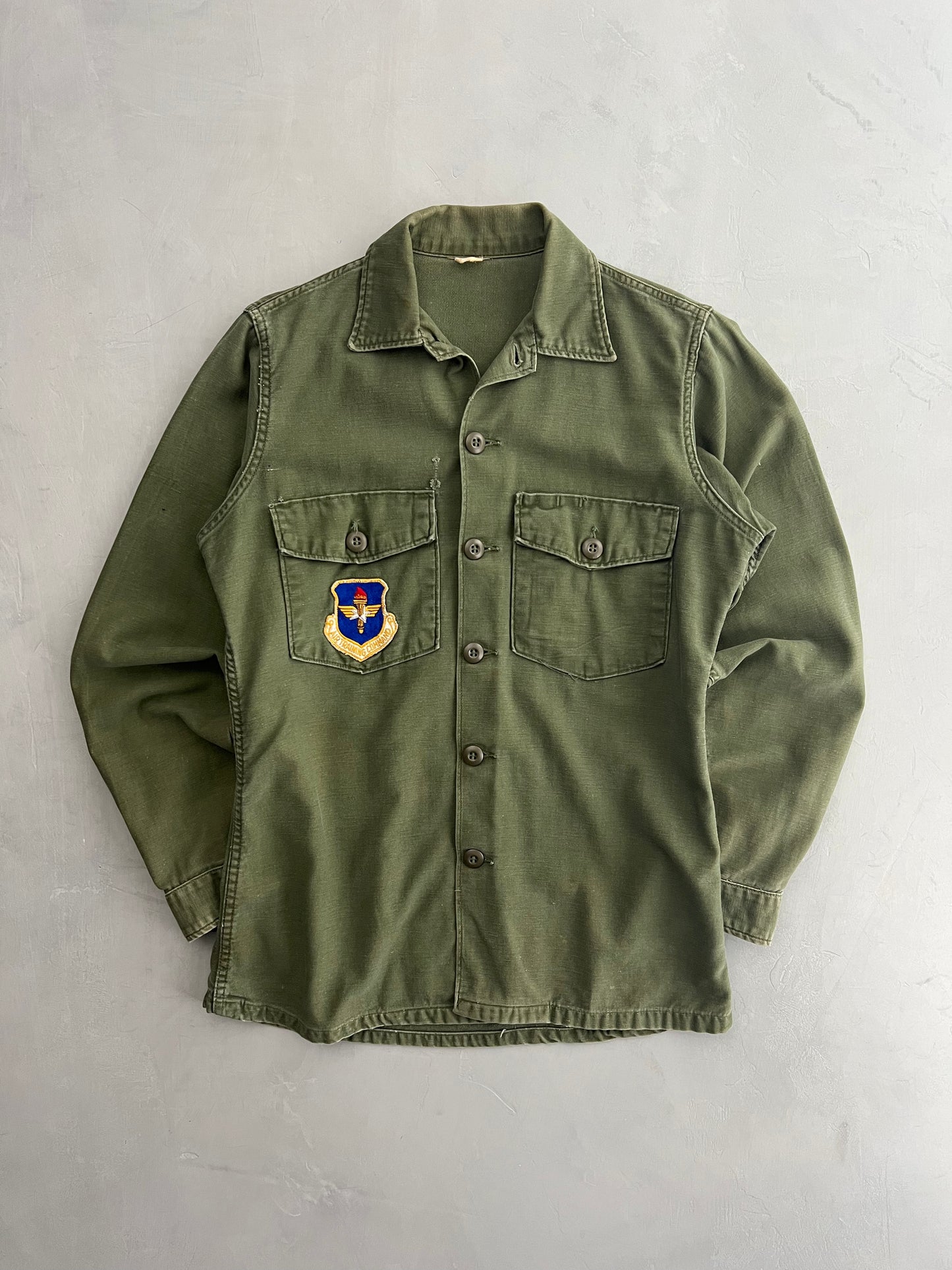 Thrashed OG-107 US Army Shirt [M]