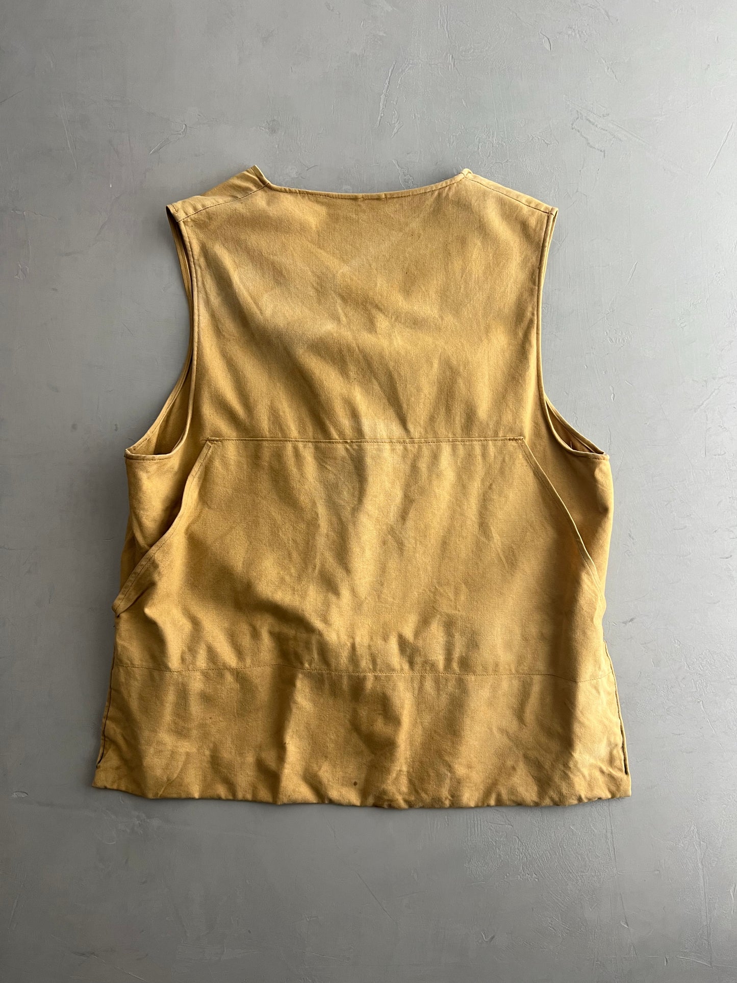 60's Duck Cloth Hunting Vest  [M/L]