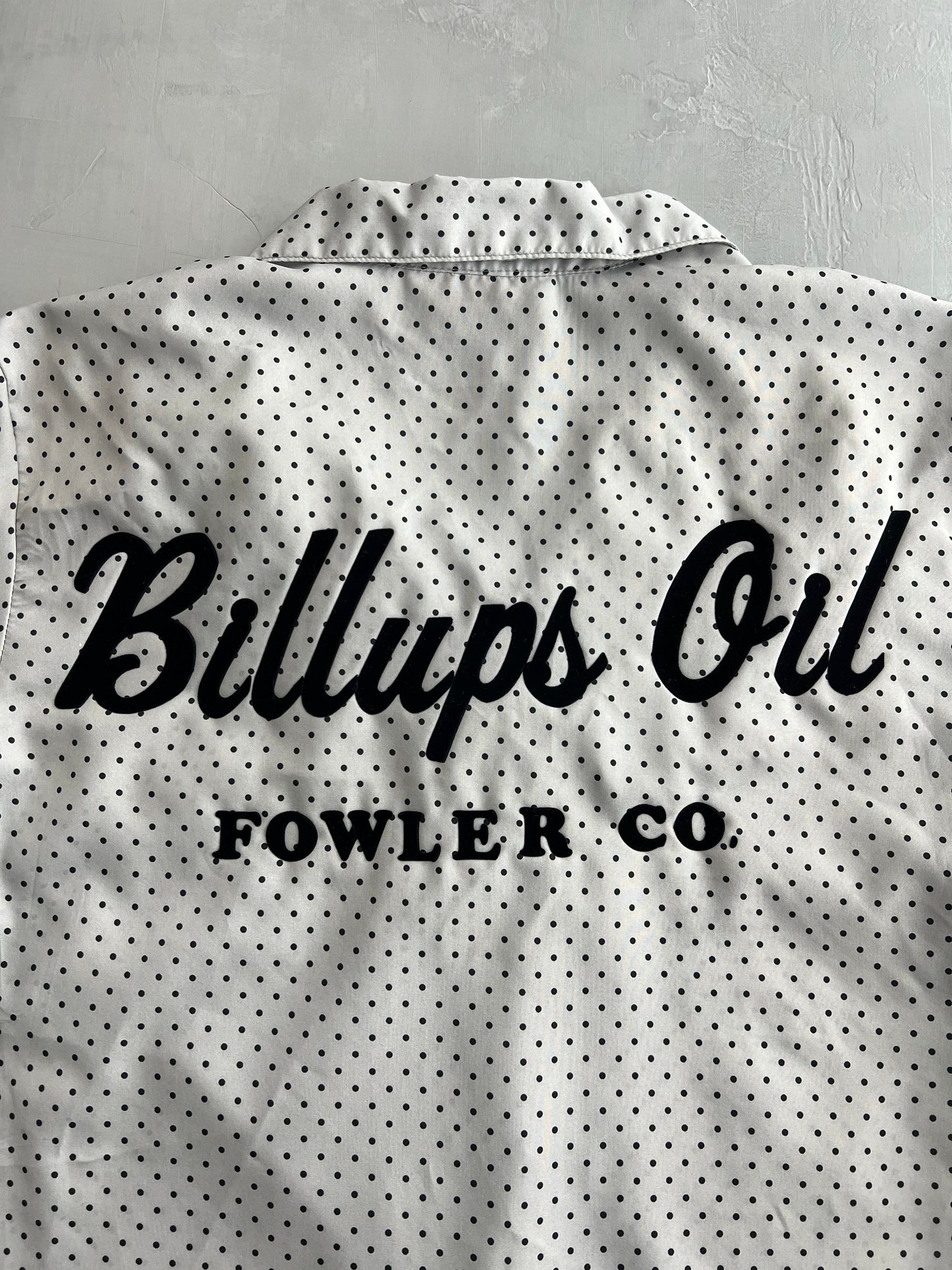 Billups Oil Bowling Shirt [M]