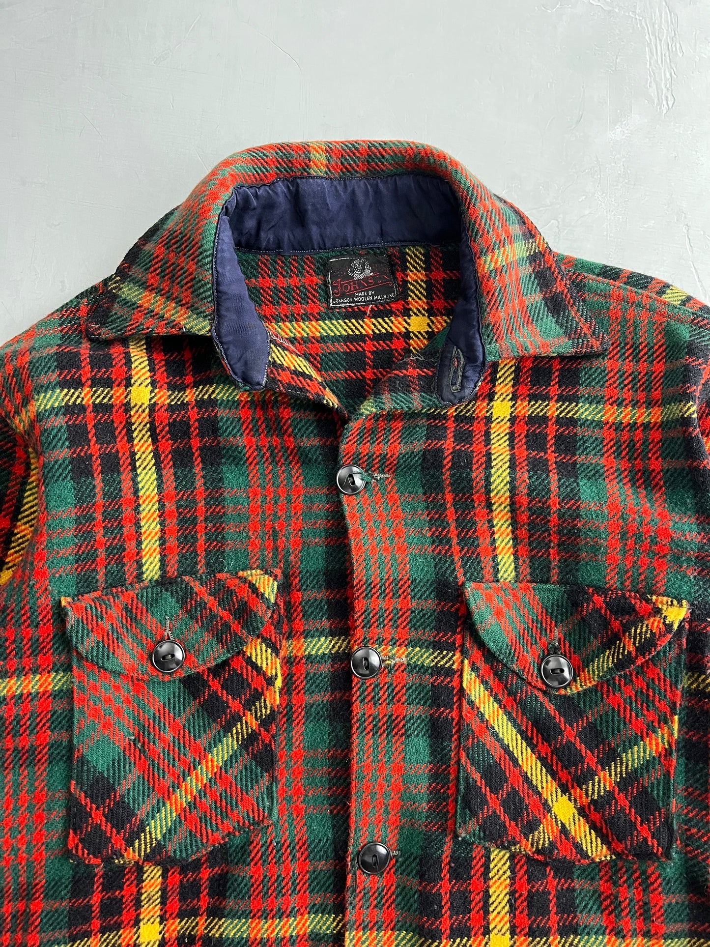 60's Johnson Wool Overshirt [M]