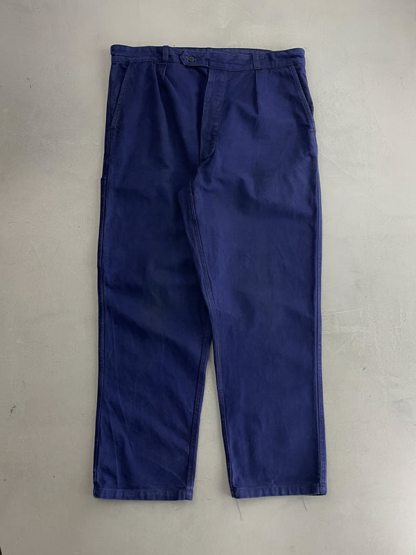 1950's French Aul Molinel Workwear Pants [38"]