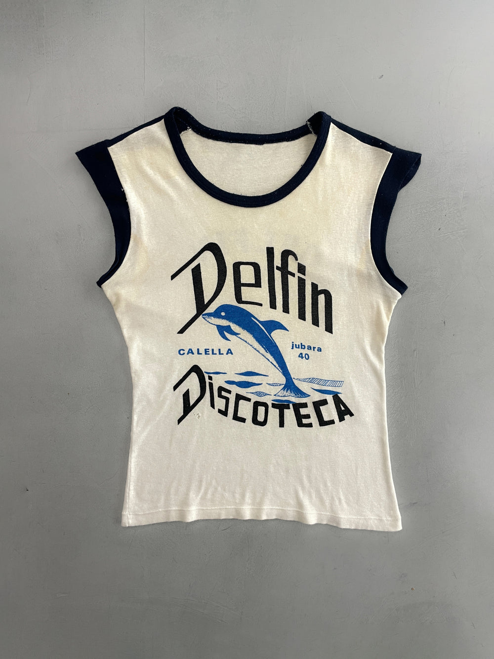 1980's Delfin Discoteca Tank Top [M]