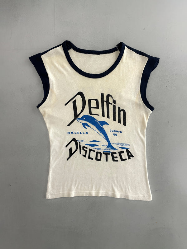 1980's Delfin Discoteca Tank Top [M]